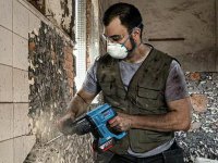 Bosch Kit trapano, smerigliatrice e perforatore con 3 batterie, caricabatterie e borsa