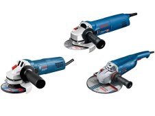 Tris smerigliatrici angolari Bosch GWS 22-230 J, GWS 1000 e GWS 750 Professional Tris smerigliatrici angolari Bosch GWS 22-230 J, GWS 1000 e GWS 750 Professional