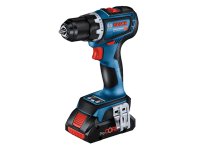 Bosch Kit trapano, sega immersione, levigatrice e seghetto alternativo con 3 batterie e valigette