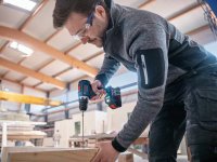 Bosch Kit trapano, sega immersione, levigatrice e seghetto alternativo con 3 batterie e valigette
