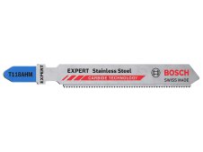 Lama seghetto alternativo Bosch Stainless Steel 118 AHM, 1,5-3mm (3pz) Lama seghetto alternativo Bosch Stainless Steel 118 AHM, 1,5-3mm (3pz)