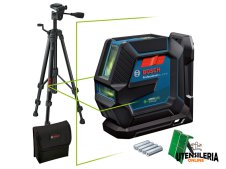 Livella laser a linee Bosch GLL 2-15 G Professional laser verde + treppiede Livella laser a linee Bosch GLL 2-15 G Professional laser verde + treppiede