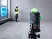 Livella laser 3 linee 360 gradi 30m Bosch GLL 3-80 CG Bluetooth raggio VERDE