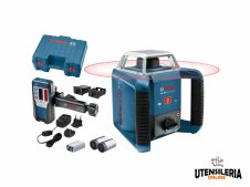 Bosch livella laser rotante orizzontale GRL 400 H con ricevitore fino a 400 mt Bosch livella laser rotante orizzontale GRL 400 H con ricevitore fino a 400 mt