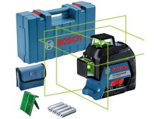 Bosch livella laser a linee verdi GLL 3-80 G Professional in valigetta Bosch livella laser a linee verdi GLL 3-80 G Professional in valigetta