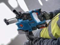 Bosch martello perforatore GBH 18V-22 Professional con aspiratore GDE 18V-12, 2 batterie e valigetta