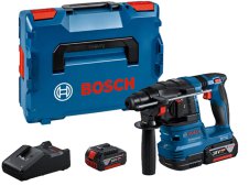 Bosch martello perforatore a batteria GBH 18V-22 Professional con 2 batterie 4Ah e valigetta