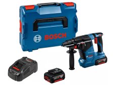 Bosch martello perforatore a batteria GBH 18V-24 C Professional 2,4J con 2 batterie 5Ah e valigetta Bosch martello perforatore a batteria GBH 18V-24 C Professional 2,4J con 2 batterie 5Ah e valigetta
