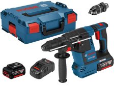 Bosch martello perforatore a batteria GBH 18V-26F Professional 2,6J con 2 batterie 5.5Ah e valigetta