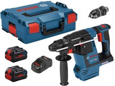 Bosch martello perforatore a batteria GBH 18V-26 F Professional 2,6J con batterie 5.5Ah e valigetta
