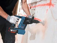 Bosch martello perforatore GBH 18V-26 F con aspiratore GDE 18V-16, 2 batterie 5.5Ah e valigetta