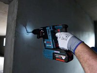 Bosch martello perforatore GBH 18V-26 F con aspiratore GDE 18V-16, 2 batterie 5.5Ah e valigetta