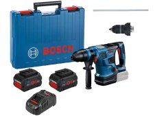 Bosch martello perforatore a batteria GBH 18V-34 CF BITURBO con 2 batterie 8.0Ah e valigetta
