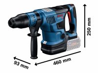 Bosch martello perforatore GBH 18V-36 C BITURBO con 2 batterie 8.0Ah e valigetta