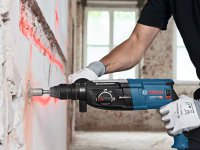 Bosch Martello perforatore a filo GBH 2-28 F Professional SDS Plus con mandrino sostituibile, 3,2J