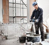 Miscelatore GRW 12 E materiali fluidi e densi 1200W a 1 velocità