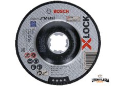 Mole da taglio X-LOCK Bosch per metallo ø125mm a centro depresso 2.5mm (10pz)