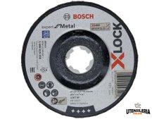 Mole da taglio X-LOCK Bosch per metallo ø125mm a centro depresso 6mm (10pz)