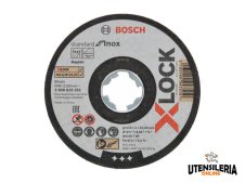Mole da taglio X-LOCK Bosch per inox ø115mm piana 1mm (10pz)