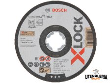 Mole da taglio X-LOCK Bosch per inox ø125mm piana 1mm (10pz)