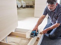 Bosch pialletto a batteria GHO 12V-20 Professional in valigetta