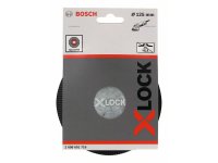 Platorello duro X-LOCK Bosch per levigatura a grana grossa ø125mm