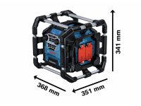 Radio da cantiere a batteria Bosch GPB 18V-5 SC Professional 20 Watt