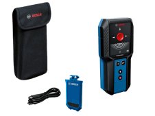 Rilevatore Bosch GMS 120-27 Professional per metalli, legno e cavi sotto tensione, profondità 120mm Rilevatore Bosch GMS 120-27 Professional per metalli, legno e cavi sotto tensione, profondità 120mm