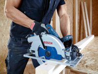 Bosch sega circolare a batteria GKS 18V-68 GC BITURBO per legno in valigetta