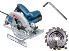 Sega circolare a filo Bosch GKS 190 1.400W lama 190 mm Sega circolare a filo Bosch GKS 190 1.400W lama 190 mm