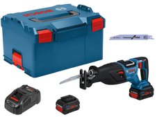 Bosch sega universale GSA 18V-28 Professional BITURBO con 2 batterie 5.5Ah e valigetta