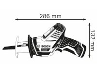 Sega universale GSA 12V-14 Bosch in valigetta senza batteria