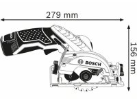 Sega circolare GKS 12V-26 Bosch in valigetta senza batteria