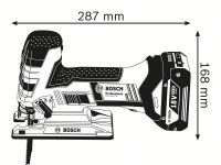 Seghetto alternativo GST 18 V-LI S Bosch in valigetta senza batteria