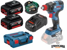 Avvitatore a massa battente a batteria Bosch GDX 18V-200 C in Kit