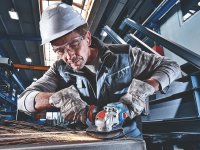 Bosch smerigliatrice angolare GWX 18V-15 SC BITURBO in valigetta L-BOXX