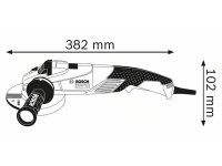 Smerigliatrice angolare Bosch GWS 18-125 SL, 1.800W 125mm