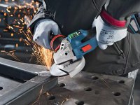 Bosch Smerigliatrice angolare a batteria GWS 18V-15 SC BITURBO in Kit
