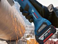 Bosch smerigliatrice angolare a batteria GWS 18V-7 Professional in valigetta