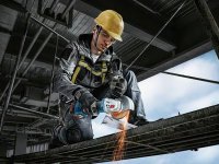 Bosch smerigliatrice angolare a batteria GWS 18V-7 Professional in Kit