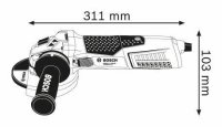 Smerigliatrice angolare elettrica GWS 19-125 CIST 1.900W 125mm