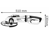 Bosch smerigliatrice angolare GWS 24-230 LVI Professional 2400W disco 230mm