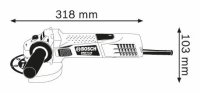 Smerigliatrice angolare elettrica GWS 7-115 da 720W con raffreddamento diretto