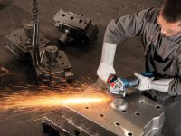Smerigliatrice angolare X-LOCK a filo Bosch professionale GWX 17-125 T