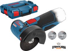 Smerigliatrice angolare GWS 12V-76 Bosch in valigetta senza batteria Smerigliatrice angolare GWS 12V-76 Bosch in valigetta senza batteria