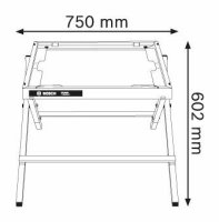 Tavolo BT Table GTA 6000 per banco sega GTS 10 XC 750 x 602 mm