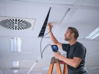Bosch Telecamera d'ispezione GIC 12V-4-23 C Professional ad alta risoluzione, cavo 150cm