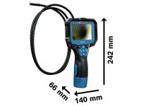 Bosch Telecamera d'ispezione GIC 12V-4-23 C Professional ad alta risoluzione, cavo 150cm