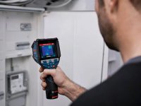 Bosch termocamera d'ispezione GTC 600 C Professional con batteria 2Ah caricabatterie e valigetta