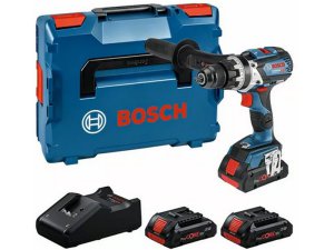 Bosch trapano-avvitatore a percussione GSB 18V-110 C Professional con 3 batterie e valigetta